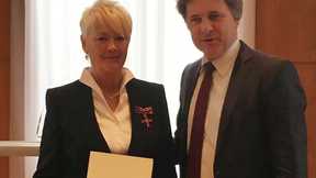 Citizens of Krasnodar congratulated civic activist Christa Köhler on awarding the highest State honours