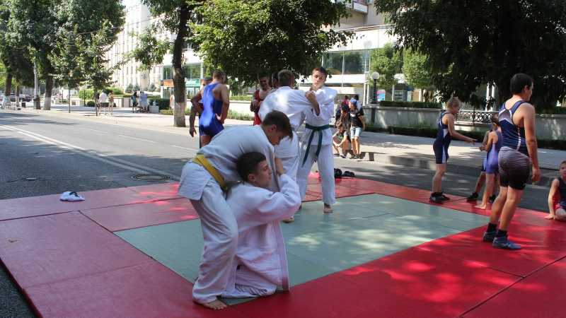 Krasnodar celebrated Day of the athlete