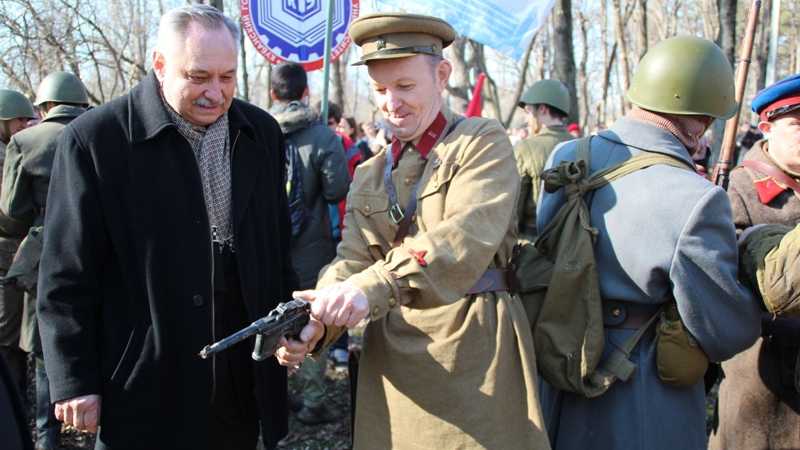 Нistoric reenactment was showed in Krasnodar