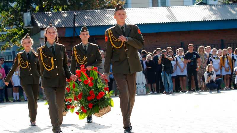 Evgeny Pervyshov congratulated the pupils of Krasnodar on the Day of Knowledge