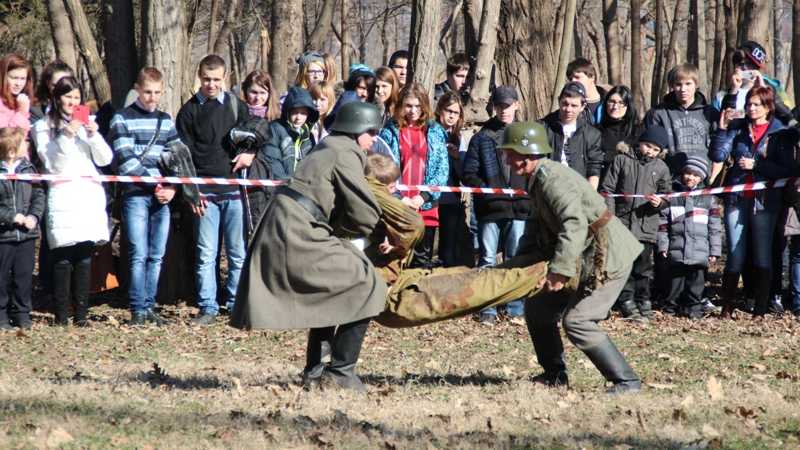 Нistoric reenactment was showed in Krasnodar