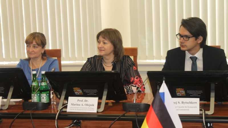 City Hall of Krasnodar received a delegation of Walter Eucken school from Karlsruhe (Germany)