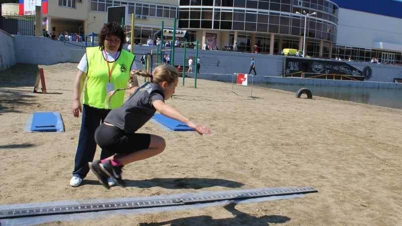 On Children's Day a great sports festival was held in Krasnodar