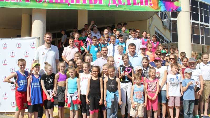 On Children's Day a great sports festival was held in Krasnodar