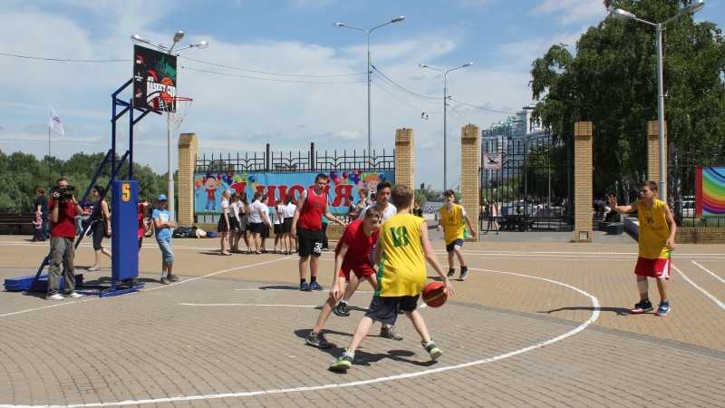 On Children's Day a great sports festival was held in Krasnodar