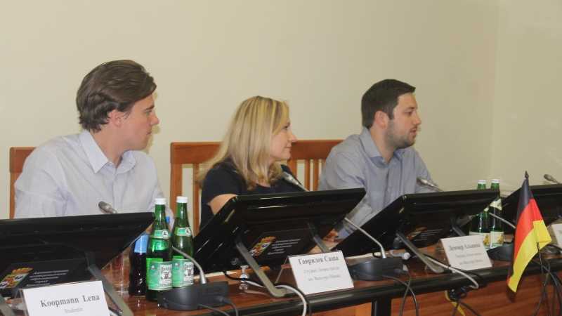 City Hall of Krasnodar received a delegation of Walter Eucken school from Karlsruhe (Germany)