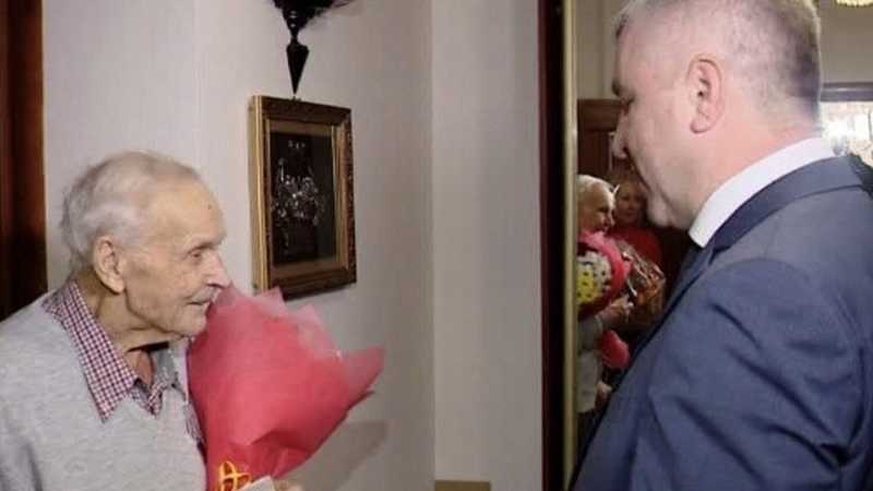 Two veterans of Krasnodar were awarded with "75 years of Victory in the Great Patriotic War" medals